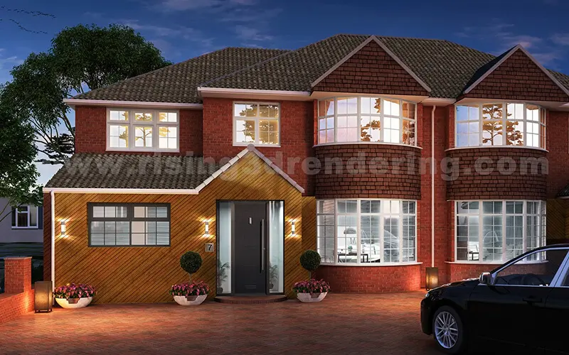 3D Exterior Rendering Service: Our Unique Technique for Impressive Visuals