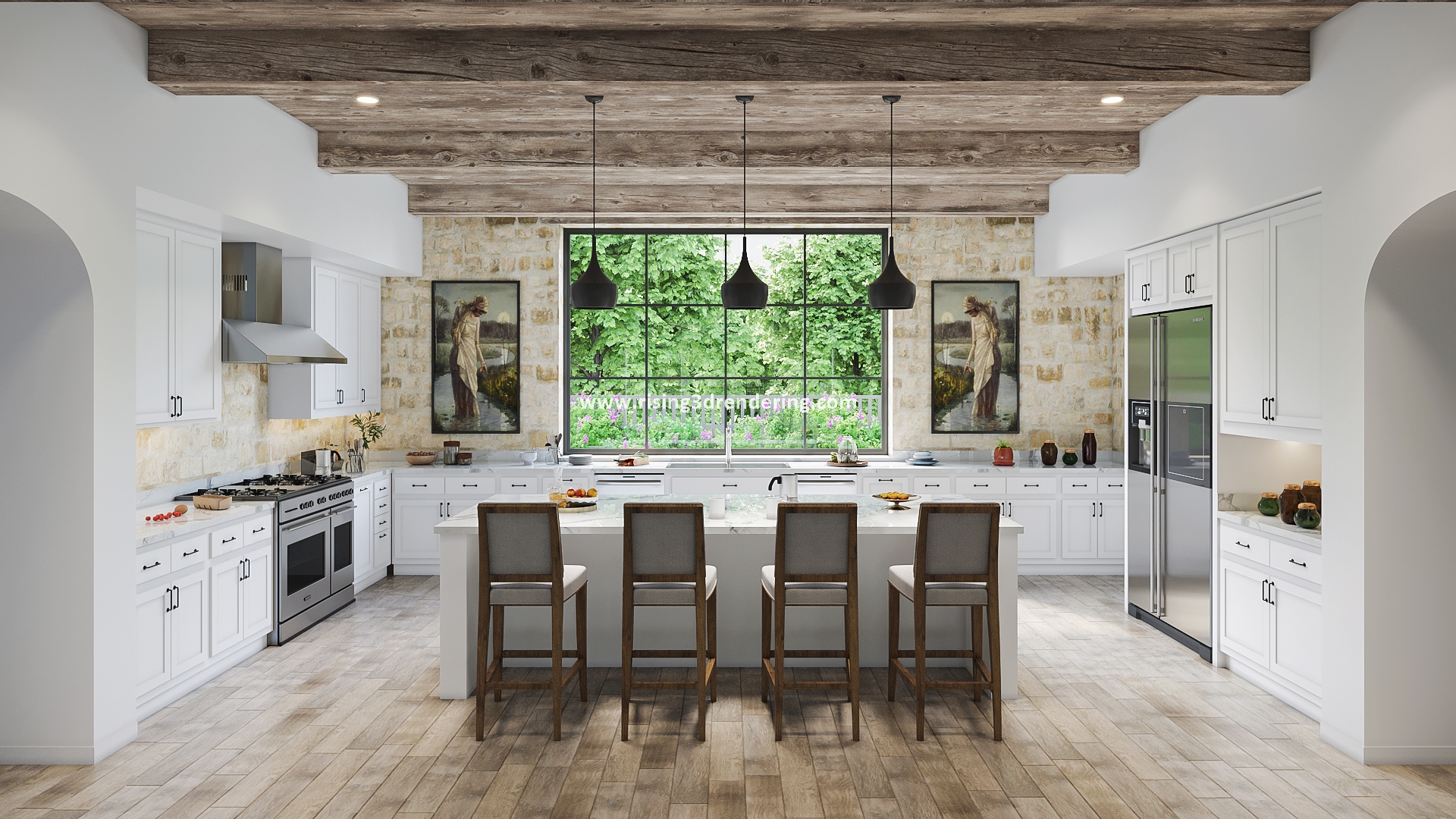 New Trends in 3D-Rendered Kitchen Designs for the Coming Year