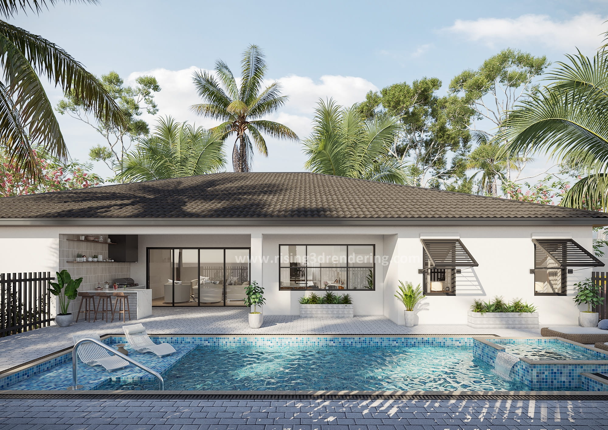 Elevate Your Florida Architectural Designs with 3D Exterior Visualization